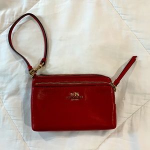 Red Coach wallet